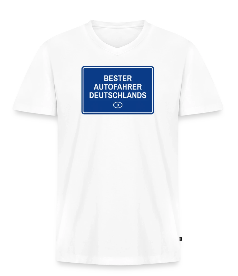 T-Shirt "Bester Autofahrer Deutschlands"
